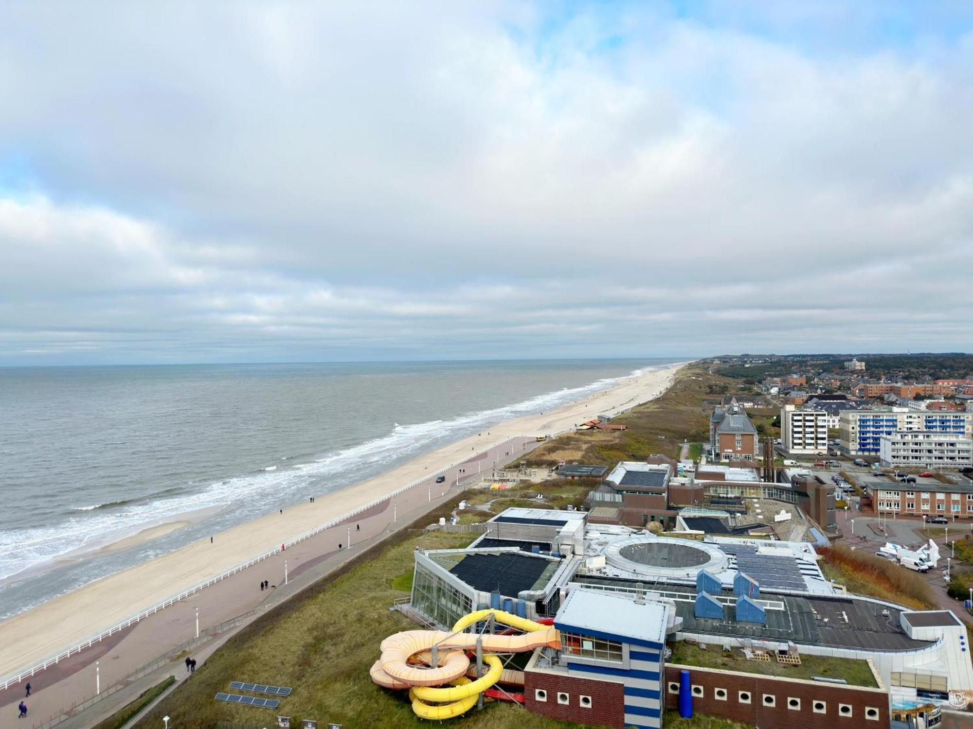 Haus Metropol App 327 Mit Meerblick Und Cityblick 3 Balkone Westerland Kültér fotó