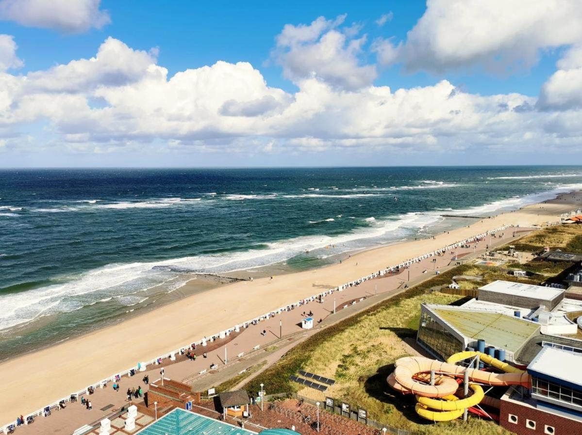 Haus Metropol App 327 Mit Meerblick Und Cityblick 3 Balkone Westerland Kültér fotó