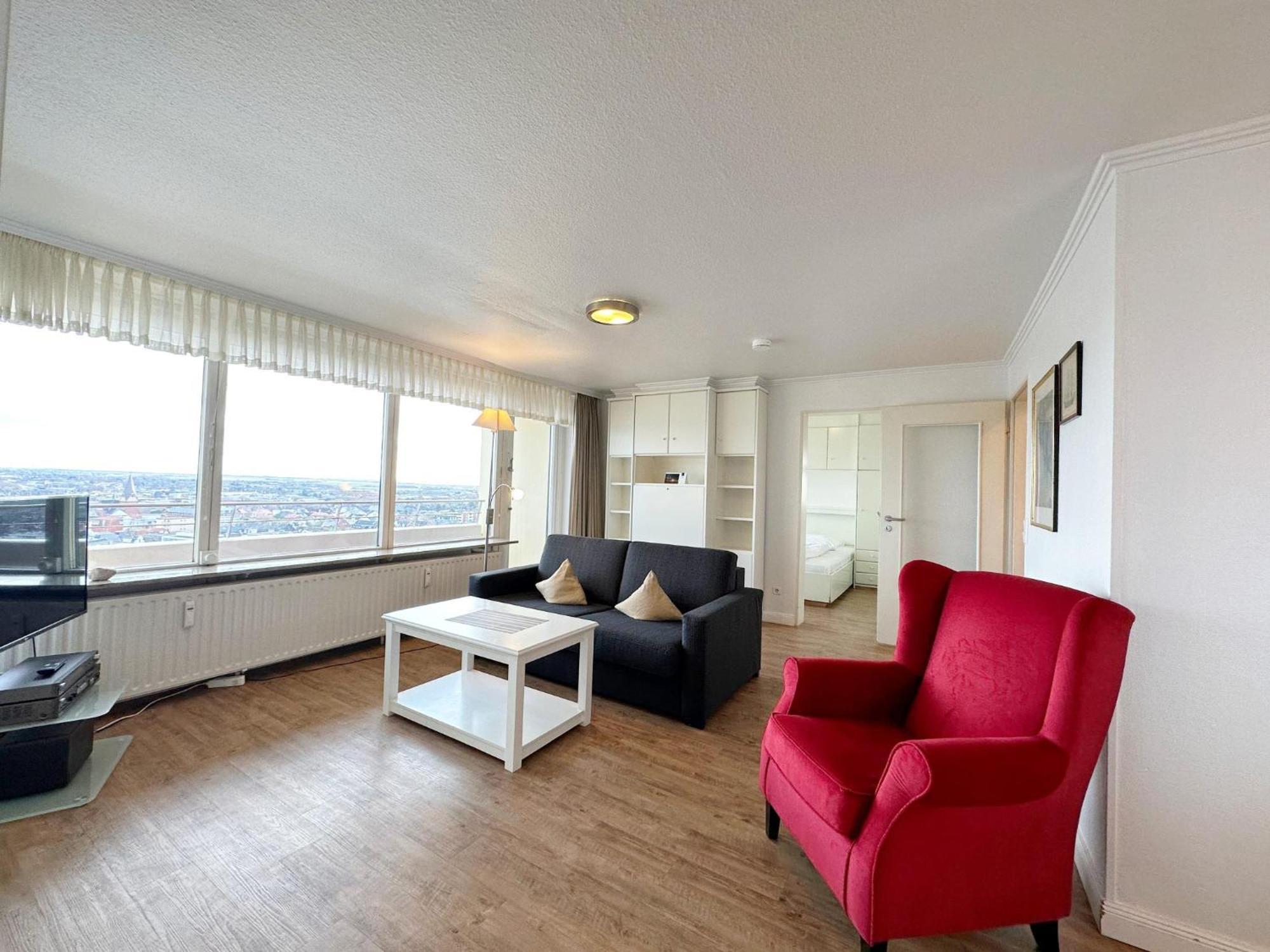 Haus Metropol App 327 Mit Meerblick Und Cityblick 3 Balkone Westerland Kültér fotó